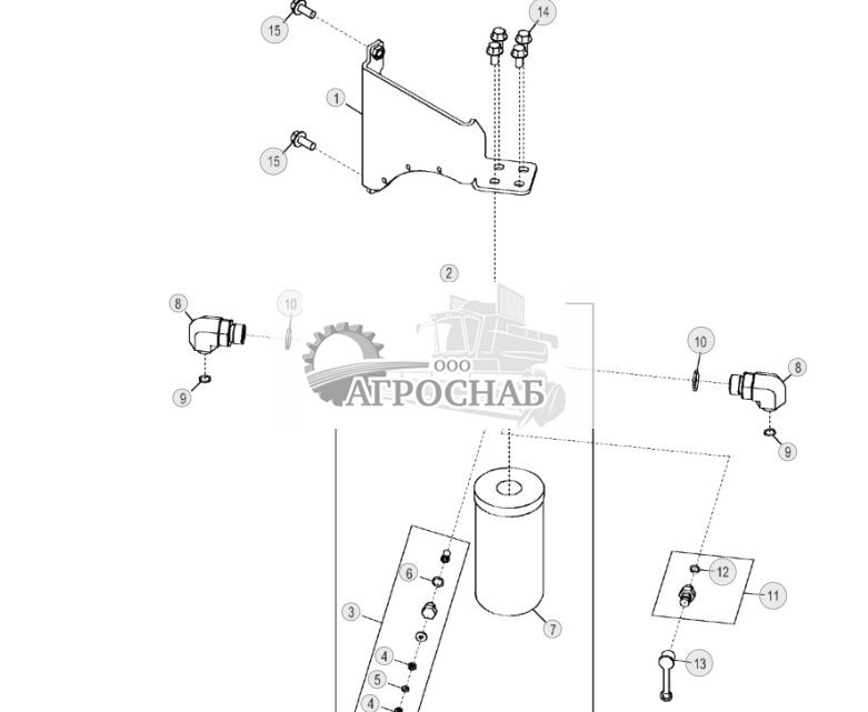 Фильтр гидравлического масла - ST1499 177.jpg